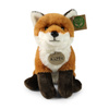 Rappa - Plush realistic mascot Fox sitting 23 cm Eco-Friendly Soft Collection