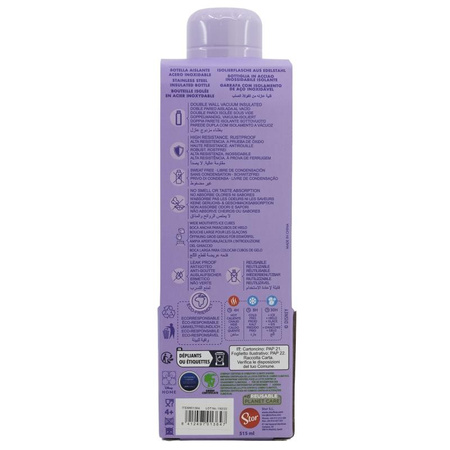 Disney Stitch - Palms Collection 515ml bouteille thermique en acier inoxydable