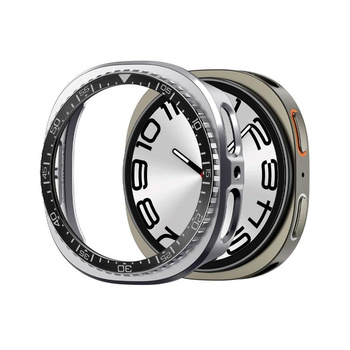 Spigen Bezel Tune Pro Diver – Pouzdro / Ochranný kroužek pro Samsung Galaxy Watch 8 44 mm (Černá)