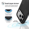 Speck Presidio2 Grip ClickLock & MagSafe - iPhone 17 Pro Tasche (Schwarz / Schiefergrau / Weiß)