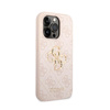 Guess 4G Big Metal Logo - iPhone 15 Pro Case (pink)