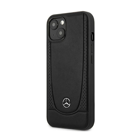 Mercedes Leather Urban Line - Case for iPhone 14 Plus (Black)