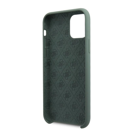 Guess Silikon 4G Tone to Tone - iPhone 11 Hülle (khaki)
