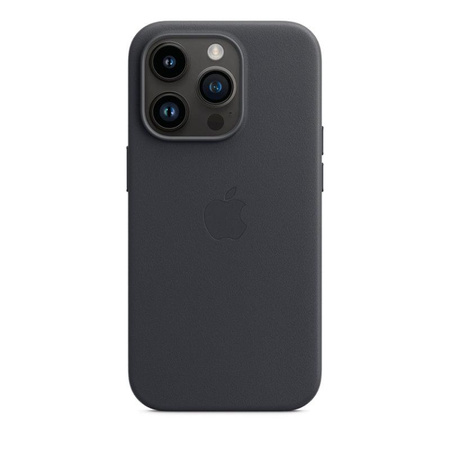 Apple Leather Case - Étui en cuir avec MagSafe pour iPhone 14 Pro (North)
