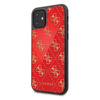 Guess 4G Double Layer Glitter Case - iPhone 11 Case (Red)