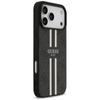 Guess 4G Printed Stripes MagSafe - Pouzdro iPhone 17 Pro Max (černé)
