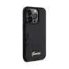 Guess Paillettenschrift Metall - iPhone 14 Pro Max Tasche (schwarz)
