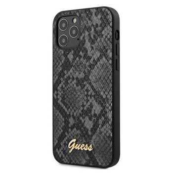 Guess Python Collection - pouzdro pro iPhone 12 Pro Max (černé)