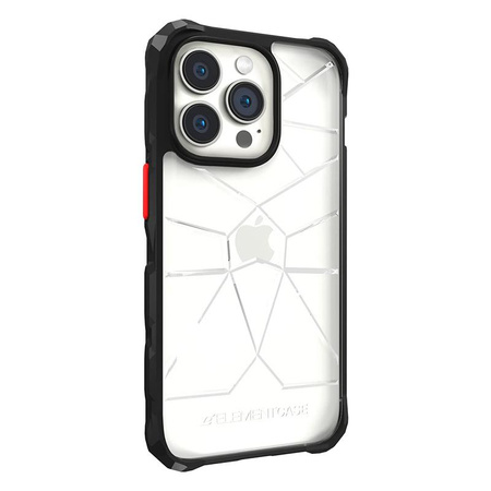 Element Case Special Ops X5 - Coque blindée pour iPhone 14 Pro (Mil-Spec Drop Protection) (transparent/noir)