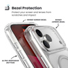 Speck Presidio Perfect Clear MagSafe - iPhone 17 Pro Max Tasche (Klar / Silber)