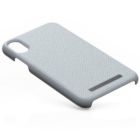 Nordic Elements Original Idun - Materiałowe etui iPhone Xs / X (Light Grey)