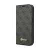 Guess 4G Metal Camera Outline Booktype Case - pouzdro pro iPhone 14 Pro (Black)