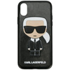 Karl Lagerfeld Iconic Karl dombornyomott - iPhone Xs Max tok (fekete)