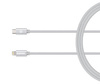 Kanex DuraBraid - Câble de connexion USB-C (Power Delivery) vers Lightning certification MFi 1,2 m (Argent)