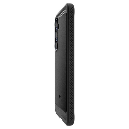 Spigen Rugged Armor MagSafe - Gehäuse für Samsung Galaxy S25+ (Mattschwarz)