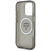 Guess IML Metal Mountain Logo MagSafe - tok iPhone 16 Pro készülékhez (fekete)