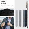 Spigen Lock Fit MagSafe - mágneses pénztárca (Metal Slate)