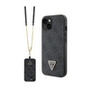 Guess Crossbody 4G Metal Logo - Coque iPhone 14 (noir)
