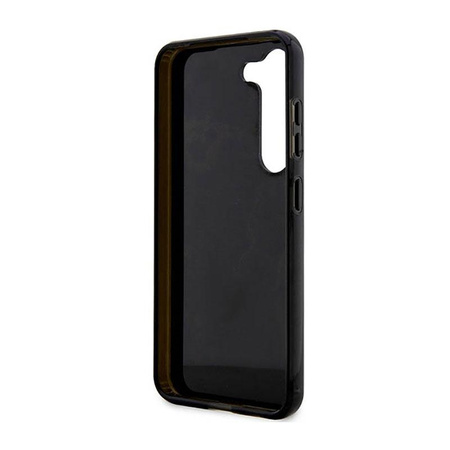 Guess Golden Marble Collection - Case for Samsung Galaxy S23 (Black)