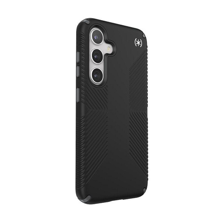 Speck Presidio2 Grip - Samsung Galaxy S24 tok (fekete/lemezszürke/fehér)