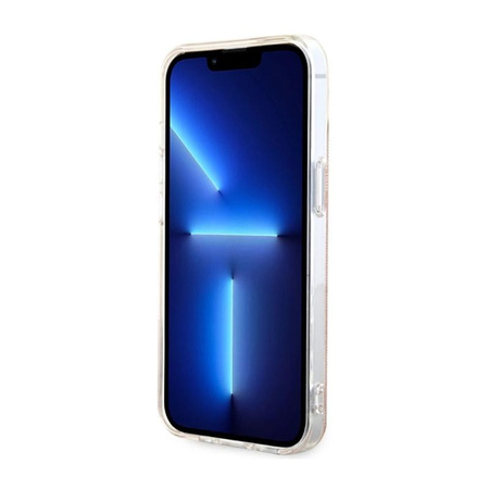 Guess 4G MagSafe - pouzdro pro iPhone 14 Plus (růžové)