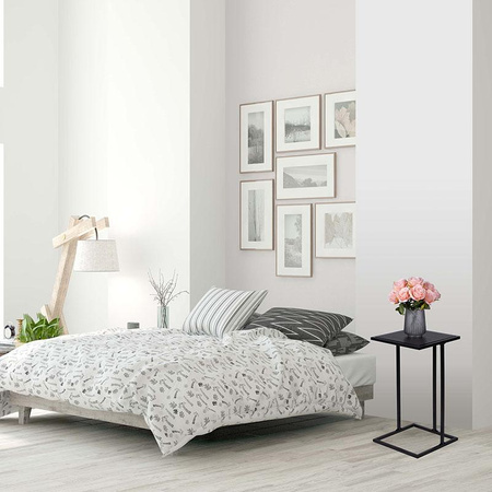 Arti Casa - Side table, helper 58 cm (black)