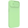 Nillkin CamShield Silky Magnetic - Apple iPhone 13 tok kamerafedéllel (mentazöld)