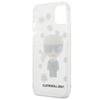 Karl Lagerfeld Iconic Karl Flower - iPhone 13 Mini Case (Transparent)