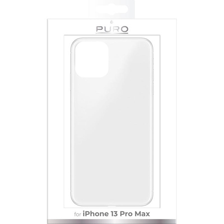 PURO 0.3 Nude - Pouzdro pro iPhone 13 Pro Max (průhledné)