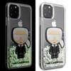 Karl Lagerfeld Glitter Glowdark Iconic - iPhone 11 Pro Max Case