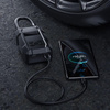 WEKOME Pi801 - Pompe électrique portable pour voiture + Banque d'énergie 2000 mAh (Noir)
