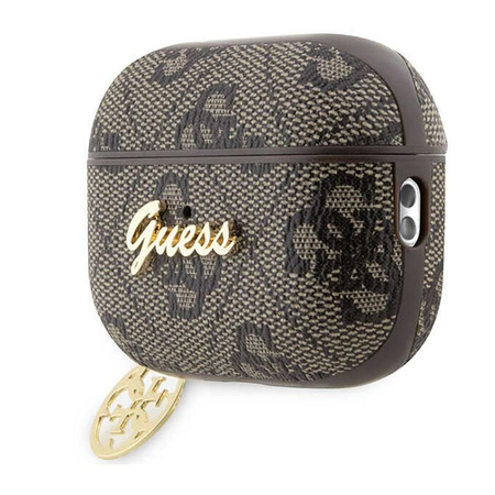 Guess 4G Charm Collection - pouzdro pro Apple AirPods Pro 2 (hnědé)