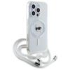 Karl Lagerfeld Crossbody IML Karl Head MagSafe - Hülle für iPhone 16 Pro (transparent)