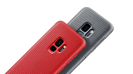 Samsung Hyperknit Cover - Samsung Galaxy S9 Hülle (rot)