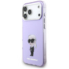 Etui do iPhone 17 Pro Max do MagSafe Karl Lagerfeld Oryginalne Fioletowe