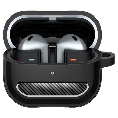 Spigen Rugged Armor - Gehäuse für Samsung Galaxy Buds 3 / 3 Pro (Mattschwarz)