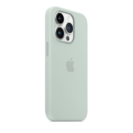 Apple Silicone Case - Silicone Case with MagSafe for iPhone 14 Pro (agave)