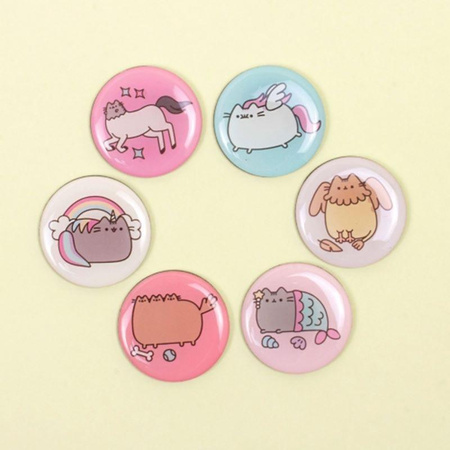 Pusheen - Fridge magnets (6 pieces)