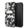 Karl Lagerfeld Iconic Karl Flower - iPhone 11 tok (fekete)