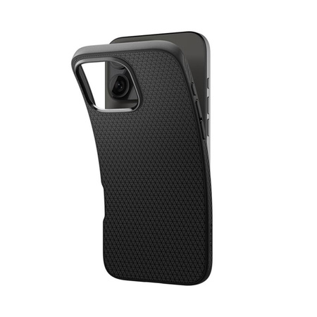 Spigen Liquid Air - Pouzdro pro iPhone 16 Pro (Matte Black)
