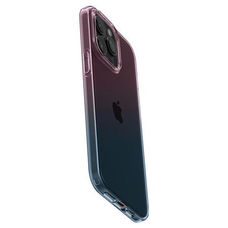 Spigen Liquid Crystal Glitter - Hülle für iPhone 15 Pro (Farbverlauf Pink)