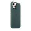 Apple Leather Case - Skórzane etui z MagSafe do iPhone 14 (leśna zieleń)