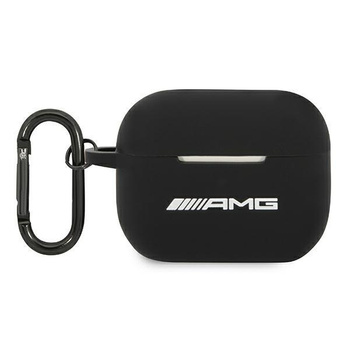 Silikonové pouzdro AMG s velkým logem - AirPods Pro (černé)