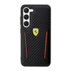 Ferrari Carbon Contrast Edges - Samsung Galaxy S23 Case (black)
