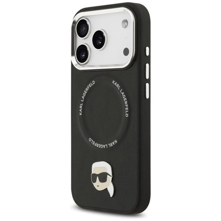 ETUI DO IPHONE 17 PRO MAX do MAGSAFE KARL LAGERFELD ORYGINALNE CZARNE MODNE