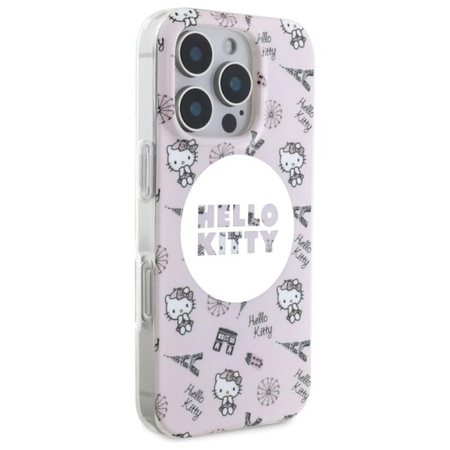 Hello Kitty IML All Over Paris MagSafe - Case for iPhone 16 Pro Max (pink)