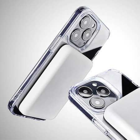 PURO Slim PowerMag Power Bank - 4000 mAh MagSafe indukciós energiabank (fehér)