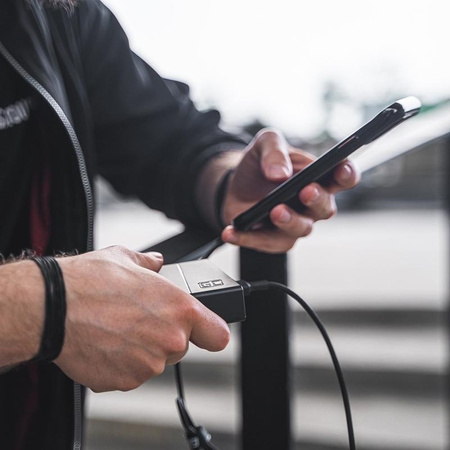 Green Cell PowerPlay20 - Banque d'énergie 20000 mAh avec charge rapide 2x USB Ultra Charge et 2x USB-C Power Delivery 18W