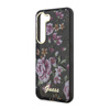 Guess Flower Collection - Hülle für Samsung Galaxy S23+ (Schwarz)