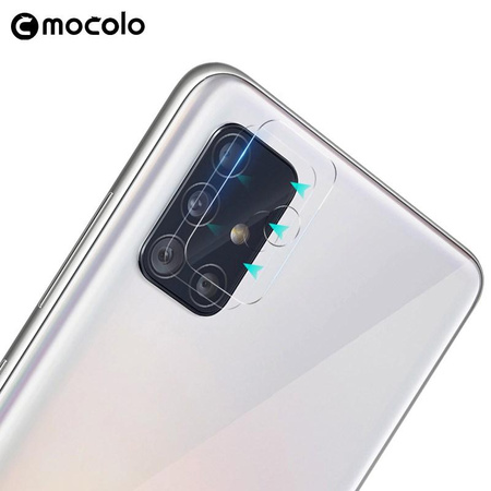 Mocolo Camera Lens - Védőüveg a Samsung Galaxy A71 fényképezőgép lencséjére
